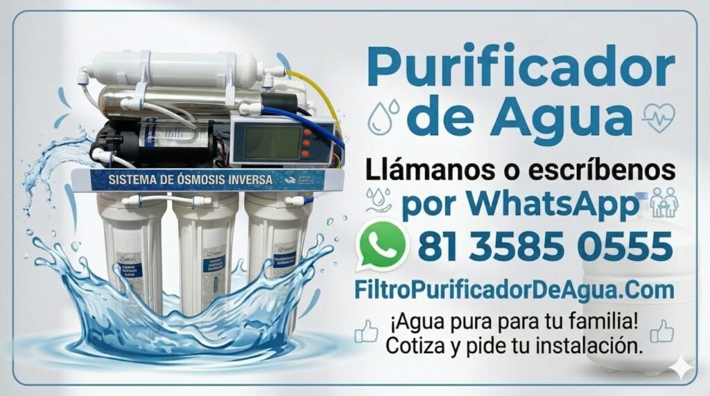 purificador de agua