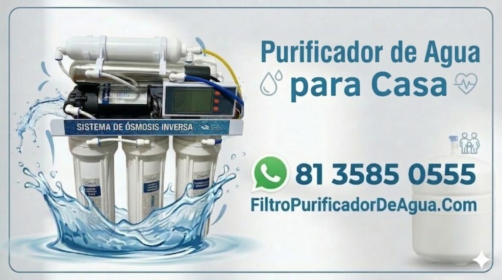 purificador de agua para casa